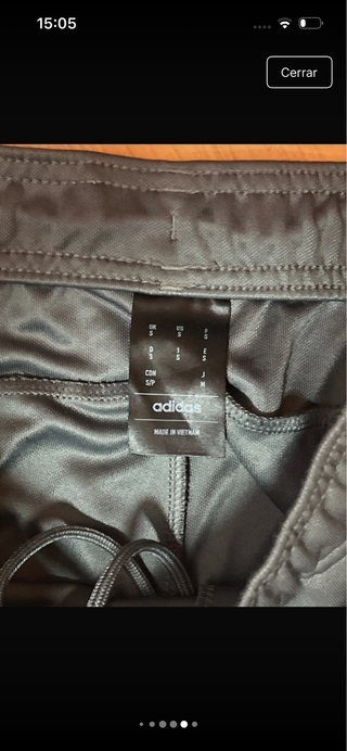 Chándal Adidas Gris Talla S