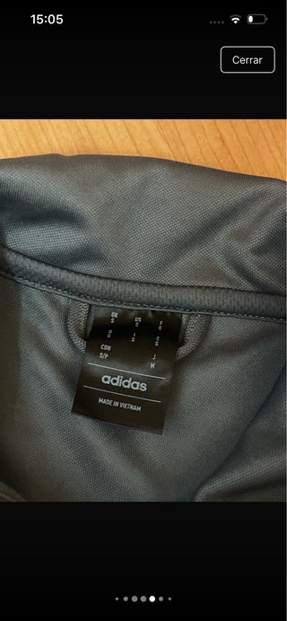 Chándal Adidas Gris Talla S
