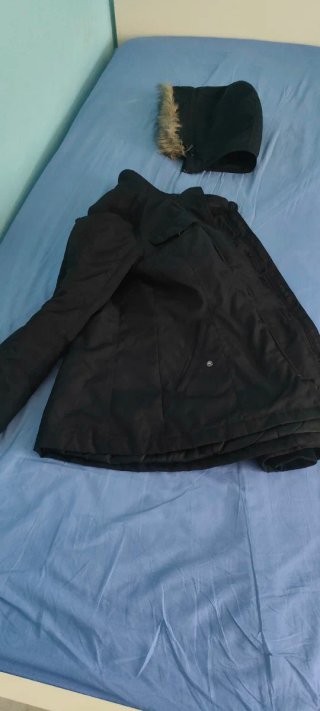 Cappotto Woolrich nero donna