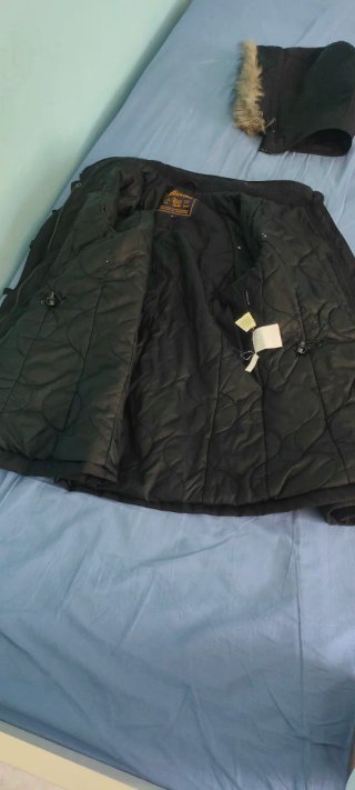 Cappotto Woolrich nero donna
