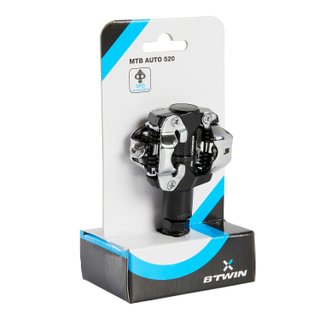Pedales automáticos MTB Rockrider 520 compatibles Shimano