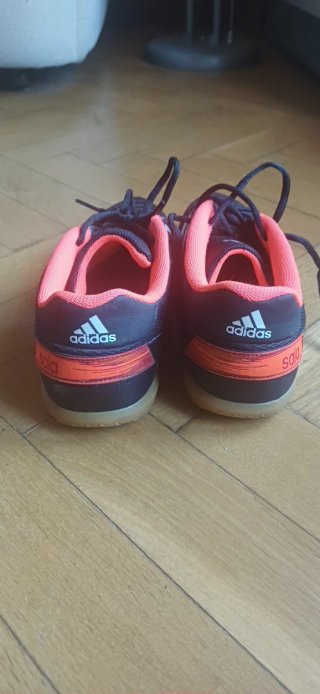 Zapatillas Adidas Fútbol Sala Negras/Rosa