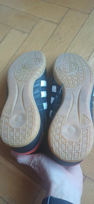 Zapatillas Adidas Fútbol Sala Negras/Rosa