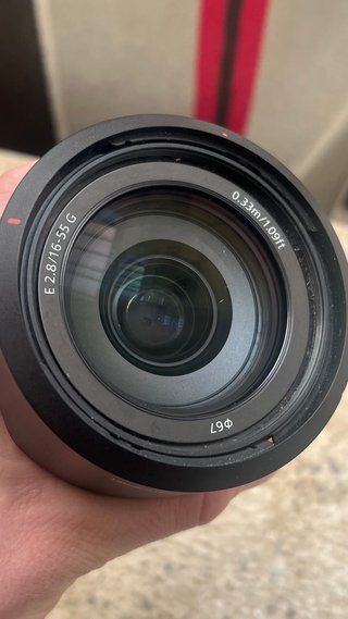 Objetivo Sony E 2.8/16-55 G