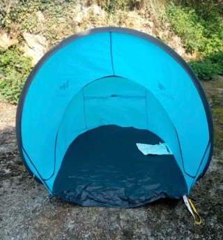 Carpa Quechua 2 Segundos Azul