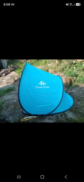Carpa Quechua 2 Segundos Azul