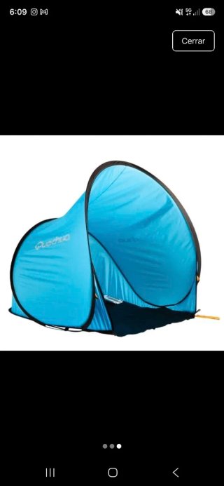 Carpa Quechua 2 Segundos Azul