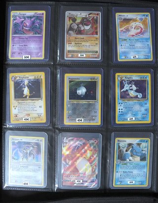Cartas/Singles Pokémon TCG Inglês/English
