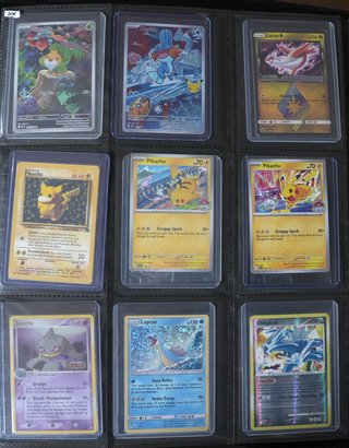 Cartas/Singles Pokémon TCG Inglês/English