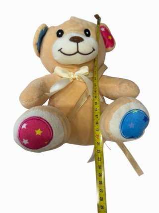 Set 4 Peluche Animali - Giraffa Elefante Orso Cane