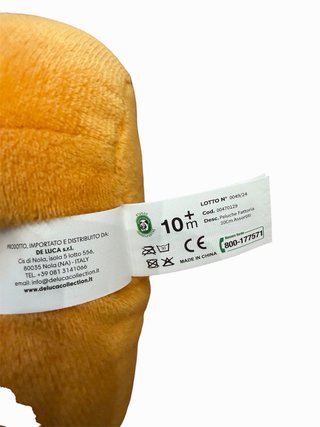 Set 4 Peluche Animali - Giraffa Elefante Orso Cane