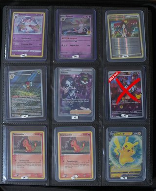 Cartas/Singles Pokémon TCG Inglês/English