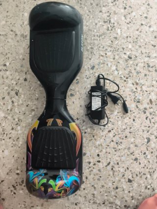 Hoverboard Negro con Diseño