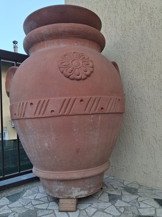 Orcio toscano anfora giara in terracotta