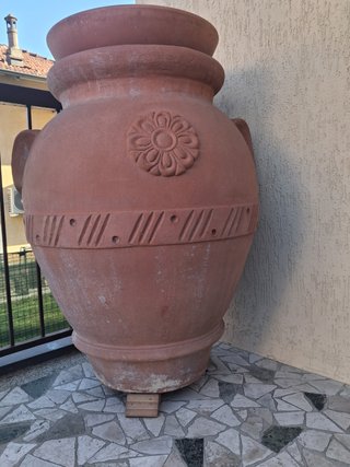 Orcio toscano anfora giara in terracotta