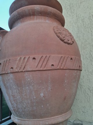Orcio toscano anfora giara in terracotta