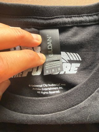 Camiseta Regreso al Futuro Talla M