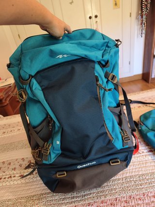Mochila Quechua 60L (50+10) Sin Estrenar