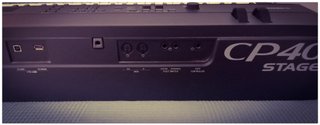 YAMAHA CP40 STAGE Piano. Impecable. Incluye funda