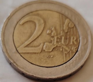 2 Euro Erlande 2002 Error acuñación Rara