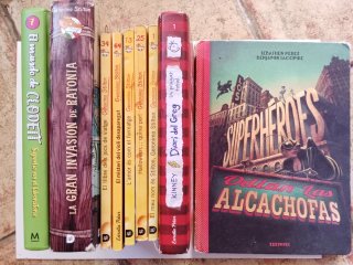 Lote de libros infantil adolescentes