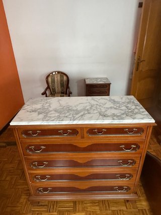 Conjunto dormitorio madera maciza