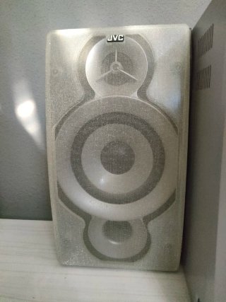 Minicadena JVC con 2 altavoces