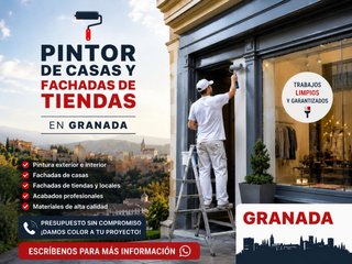 Pintor profesional en Granada
