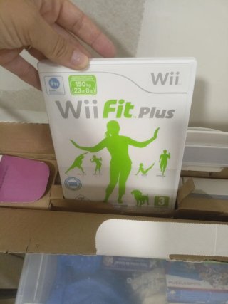 Tabla Wii Fit Plus + Juegos