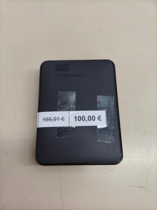 Disco duro externo WD Elements de 5 TB, USB 3.2/3.0, portátil.