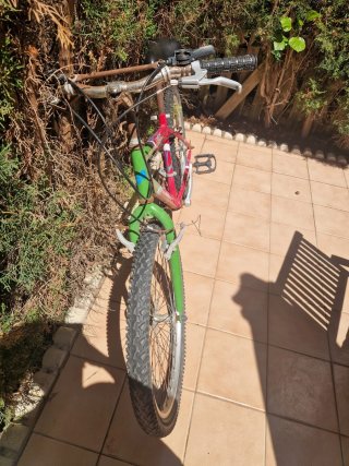 Bicicleta junior roja Speedster