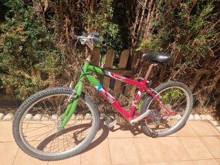 Bicicleta junior roja Speedster
