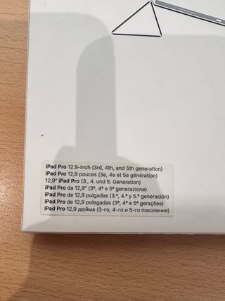 Custodia Smart Folio per iPad 12.9 Blu