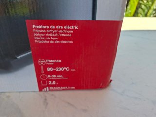 Freidora de Aire Lacor