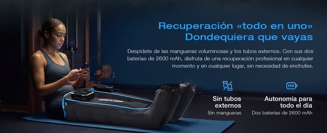 FIT KING Stivali Presoterapia Senza Fili Taglia L