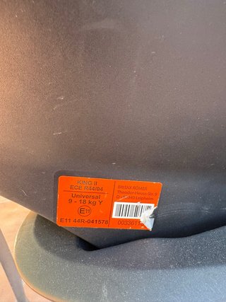 Silla coche Britax Römer KING II LS