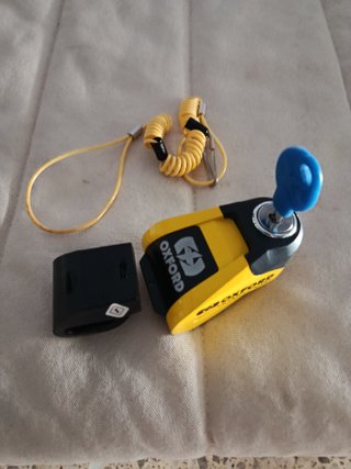 Bloqueo moto Oxford con alarma