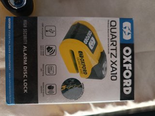 Bloqueo moto Oxford con alarma