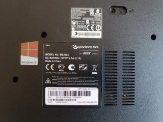 Portatile Packard Bell MS2384 15.6 HD