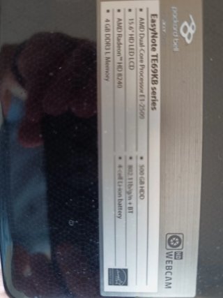 Portatile Packard Bell MS2384 15.6 HD
