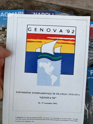 Depliant citta’ mondiali italia 90