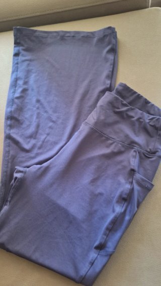 Pantalón Shein azul talla L con bolsillos