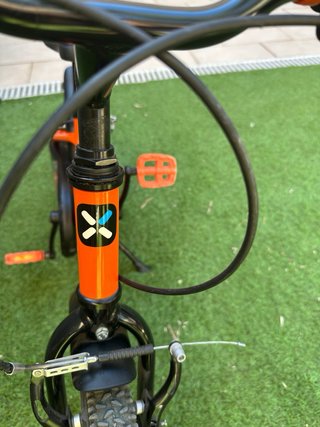 Bicicleta B-Twin Robot 500 Naranja