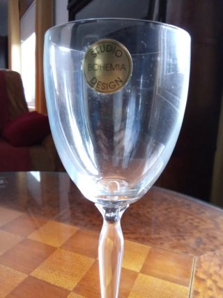 Copas de vino cristal Bohemia 210 ml