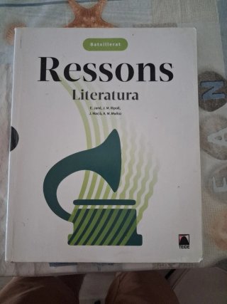 Ressons. Literatura 1 BATX