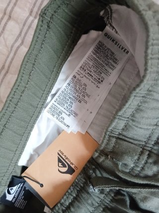 Pantalón cargo Quiksilver verde militar