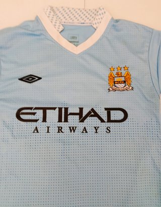 Maglia Manchester City #45 Balotteli 2011 2012