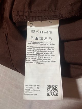Bañador Boss Marrón Talla S
