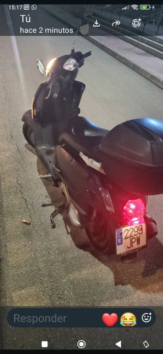 Kymco Like 125cc Negra ITV hasta 2027