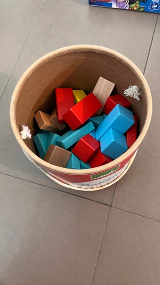 Batibloc Vilac Cubos Construcción Madera 2+